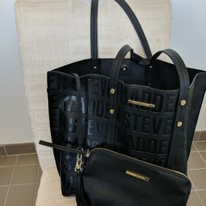 Steve Madden Tote Black